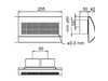 Диффузор стеновой приточный TINO-D (Соединение 2*75мм) - фото 2