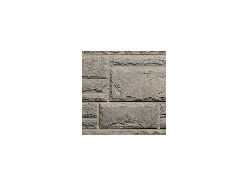 Облицовочная фасадная панель Nailite серый камень