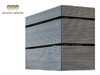 Планкен - панели фасадные 80х12х3000 мм антрацит, мрамор, бамбук - фото 3