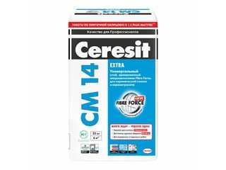 CM 14/25 кг Ceresit Extra Клей для плитки