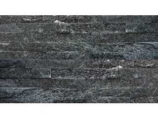 Панель из натурального камня Сланец кристаллический чёрный (Кварцит чёрный)