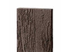 Фиброцементный сайдинг БЕТЭКО Вудрок RAL 8017 шоколадно-коричневый 8х190х3000