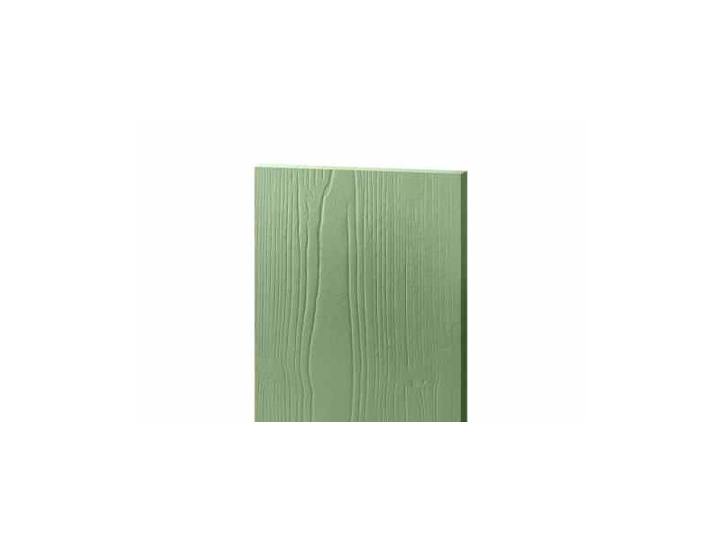 Фиброцементный сайдинг БЕТЭКО Вудстоун Клик под дерево RAL 6021 бледно-зелёный 10х190х3000
