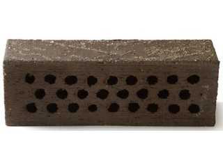 Кирпич керамический облицовочный пустотелый коричневый-пестрый С песком TERRA flame Terca М300 250*85*65мм
