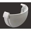 Заглушка желоба водосточной системы Docke PVC LUX