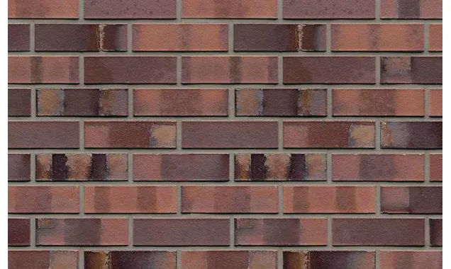 Кирпич клинкерный Muhr 04S Rotbraun-bunt Spezial гладкий, 240х115х71 мм