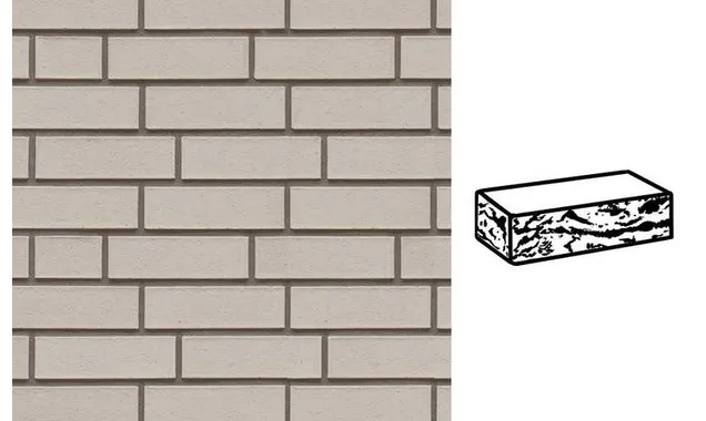 Кирпич клинкерный Muhr 36 Silbergrau nuanciert готик, 240х115х71 мм