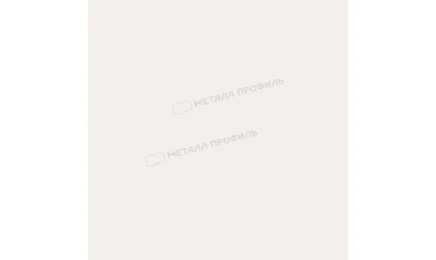 Планка торцевая 135х145х2000 (ПЭ-01-9010-0.45)