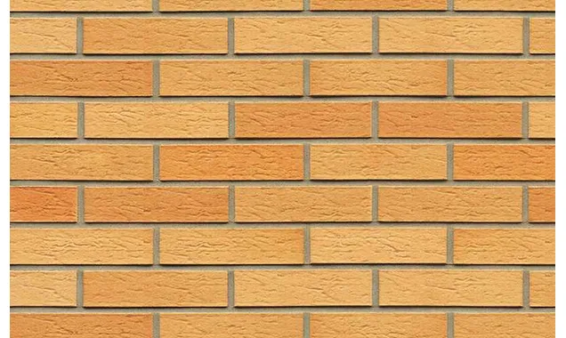 Кирпич клинкерный Muhr 01 EG Niederlausitzer Gelb Edelglanz рустик, 290х90х71 мм