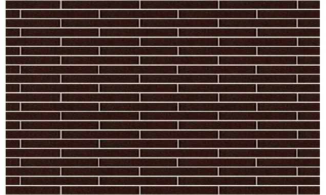 Клинкерная плитка KING KLINKER FREE ART 02 Brown glazed гладкая LF, 490х52х14 мм