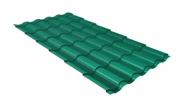 Металлочерепица Grand Line Kredo 0,45 Полиэстер RAL 5021
