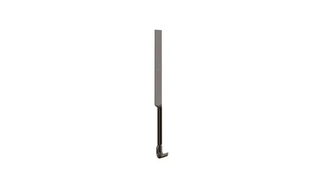 Крюк крепления желоба K16 Линдаб(Lindab) D=125мм Цвет белый (001)