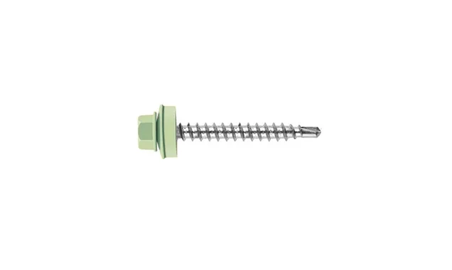 Саморез кровельный Daxmer 4,8х50 RAL 7010 (150) сверло №1