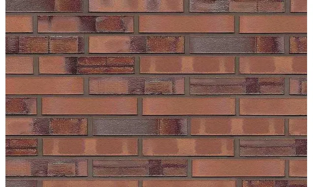 Кирпич клинкерный Muhr 13 Rotbraun nuanciert Fuss. Bes. гладкий, 290х90х52 мм