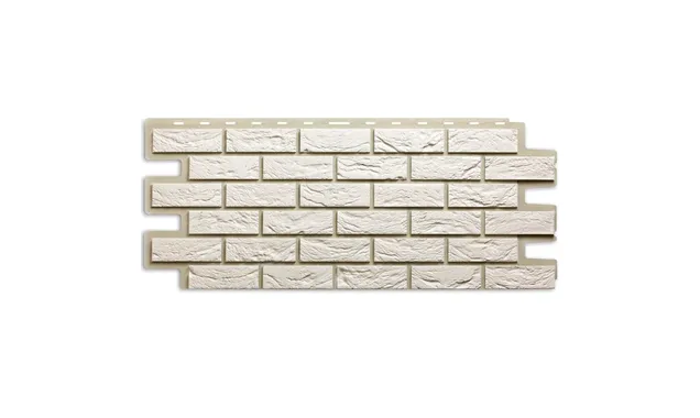 Цокольный сайдинг Tecos Imabel Кирпич Айсберг 470х1140