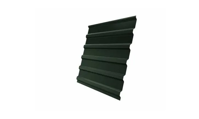 Профлист Grand Line C20В 0.5 GreenCoat Pural BT, matt RR 11 Темно-зеленый