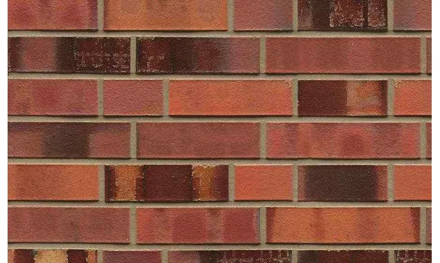Кирпич клинкерный Westerwaelder Klinker Nr 18 Lachsbraun geflammt, 240х115х71 мм