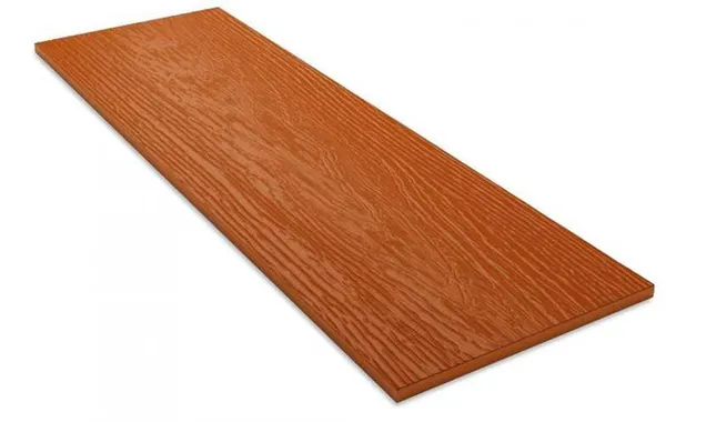 Фиброцементный сайдинг Decover RAL 8023 Terracotta 8х190х3600