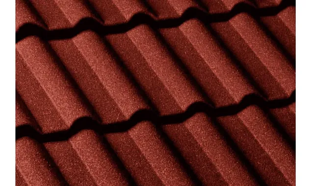 Композитная черепица Gerard Milano, 1215x369мм, redwood