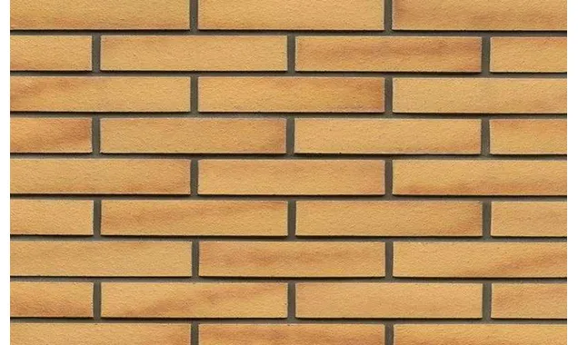 Кирпич клинкерный Muhr 02 Gelb Bunt гладкий, 290х90х52 мм