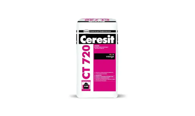 Декоративная штукатурка Ceresit CT 720 VISAGE 25 кг