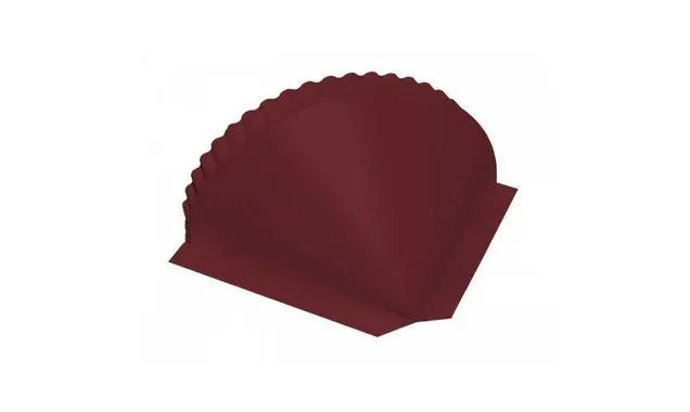 Заглушка конусная Satin RAL 3005 красное вино