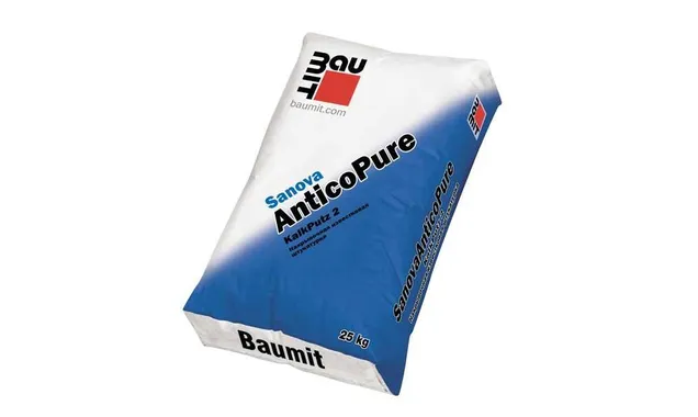 Известковая штукатурка Baumit Sanova AnticoPure 25 кг