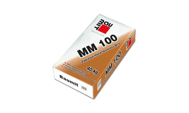 Цементно-песчаный кладочный раствор Baumit MM 100