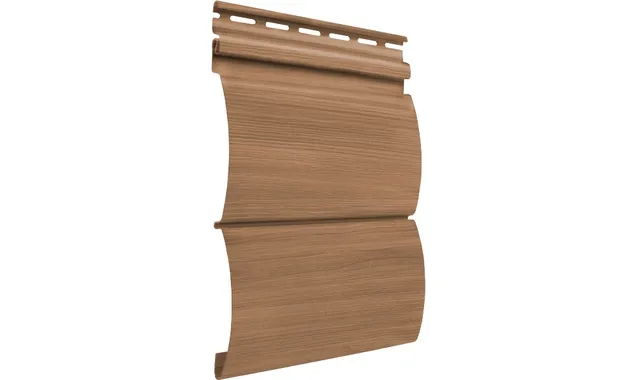 Акриловый сайдинг Tecos Natural wood effect Блок-Хаус Двойной (Ливанский кедр), 3,66м