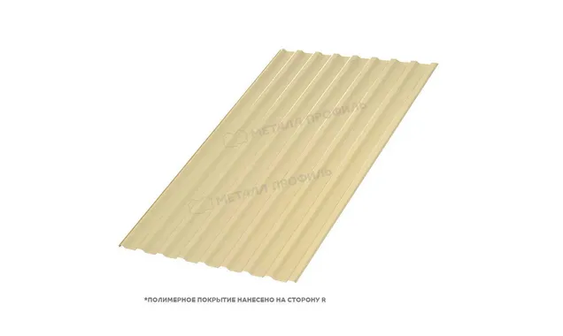 Профлист Металл Профиль МП20 0.5 NormanMP RAL 1014 Слоновая кость B