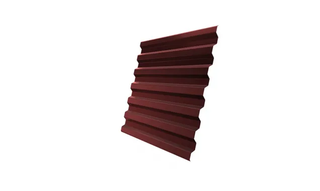 Профлист Grand Line C21R 0.5 GreenCoat Pural BT, matt RR 29 Красный