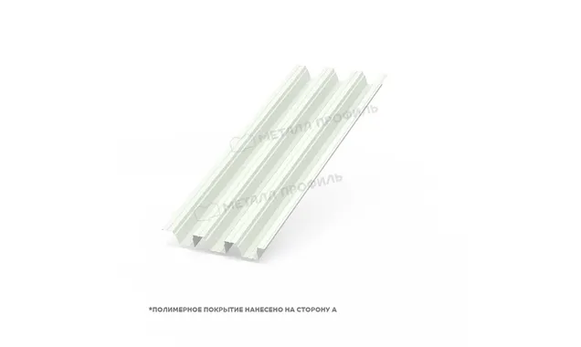 Профлист Металл Профиль Н114 0.8 Полиэстер RAL 9003 Белый A