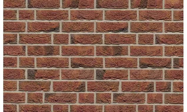 Кирпич облицовочный Muhr Nr 1 B, Bronze-bunt geflammt, 210х100х65 мм