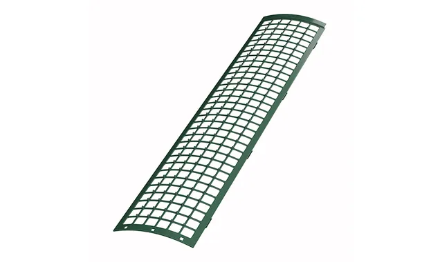 Решетка желоба ТЕХНОНИКОЛЬ ПВХ 125/82, 0,6 м, зеленый