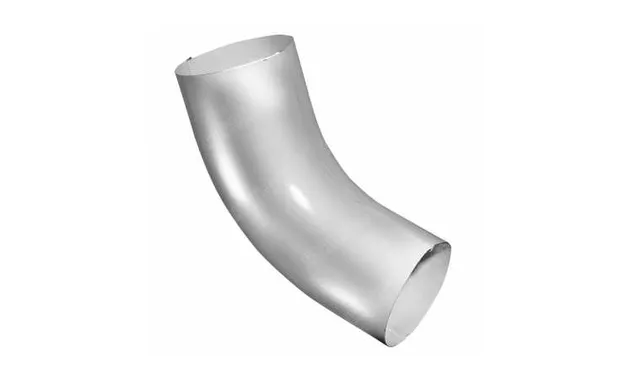 Колено 60 град Optima 90мм RAL 9003