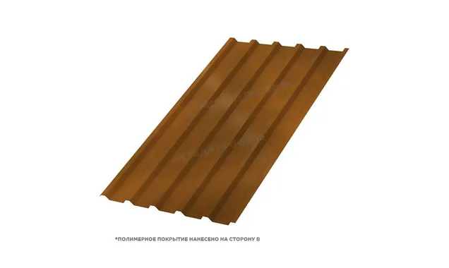 Профлист Металл Профиль МП35 0.5 CLOUDY® Anticato, Терракота B