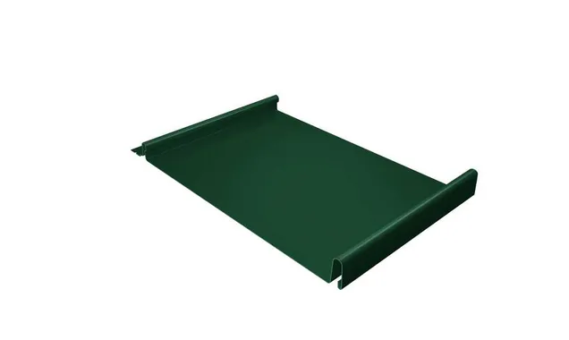 Фальцевая кровля Кликфальц Grand Line 0,5 Satin RAL 6005 Зеленый Мох | с пленкой