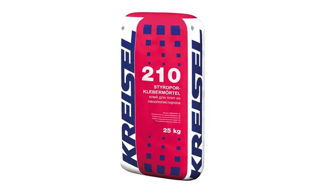 Клей для плит из пенополистирола 210 STYROPOR -KLEBEMÖRTEL Kreisel,25 кг