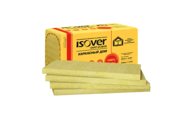 Утеплитель Isover Каркасный дом 50х600х1000