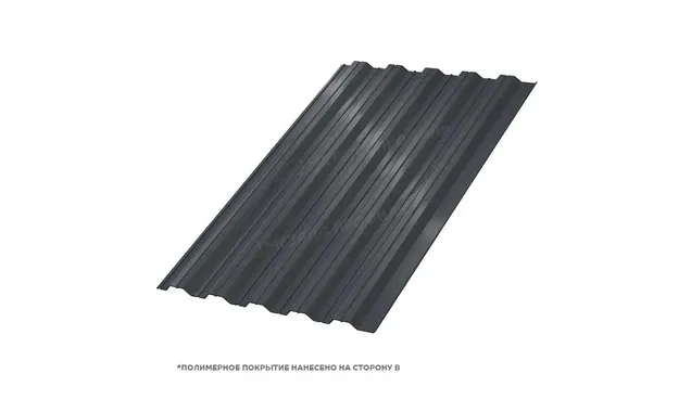 Профлист Металл Профиль HC35 0.5 NormanMP RAL 7024 Серый графит A