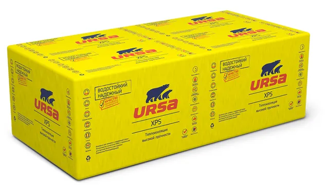 Утеплитель Ursa XPS ПРОФ 500 60х600х2500