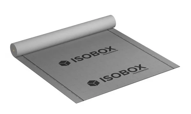 Гидро-ветрозащитая диффузионная мембрана ISOBOX 110 1.5х50 м