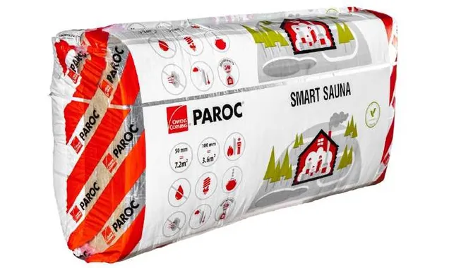 Утеплитель Paroc Smart Sauna 100х600х1200