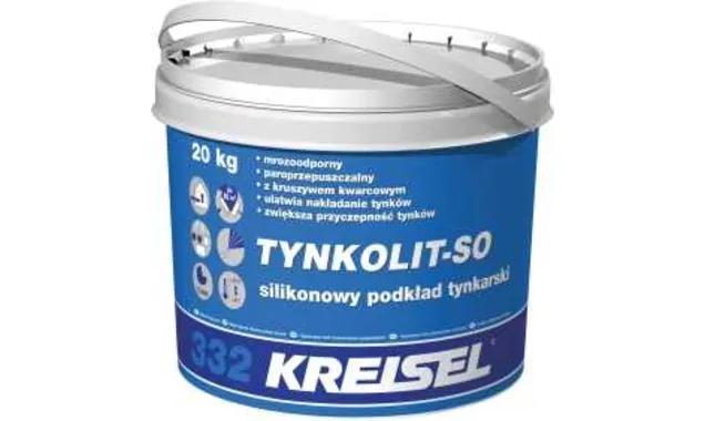 Грунтовка под силиконовую штукатурку 332 SILIKON-PUTZGRUND Kreisel, белый