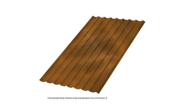 Профлист Металл Профиль МП20 0.5 CLOUDY® Anticato, Терракота A