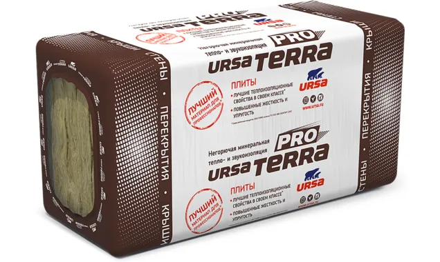 Утеплитель Ursa Terra PRO 34 PN 50х610х1000