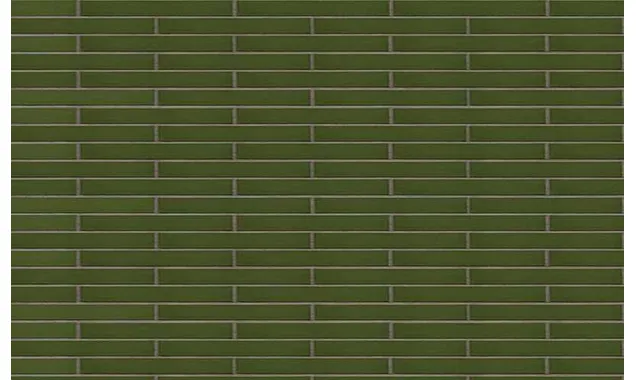 Клинкерная плитка KING KLINKER FREE ART 24 Green valley гладкая LF, 490х52х14 мм