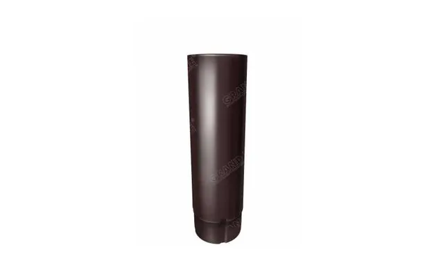 Труба круглая Optima 90мм 3м RAL 8017 шоколад