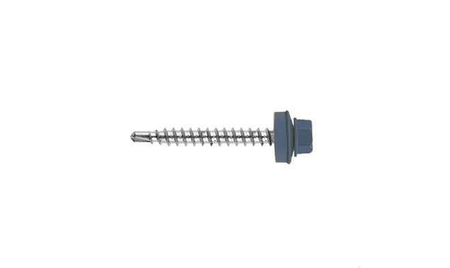 Саморез кровельный Daxmer 4,8х35 RAL 5010 (250) сверло №1