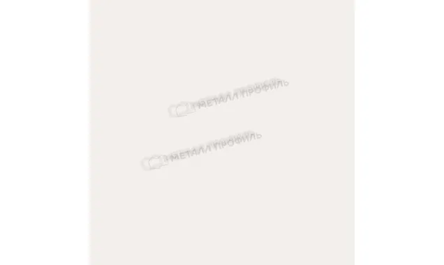 Планка ендовы верхняя 76х76х2000 (ПЭ-01-9010-0.45)